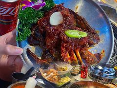 -明洞阿姨·韩式酱蟹烤肉·创意料理(三元桥店)
