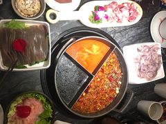 -热火朝天鲜切牛肉火锅(南强街巷店)