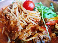 牛肉辣油意面-I HOLIC艾豪丽披萨(KKone店)