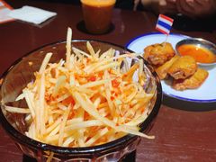 青木瓜沙拉-清迈清迈巷口小排档(烟台山店)