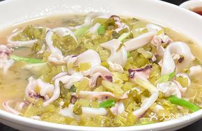 Salted Vegetable Stewed Squid