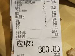 账单-石岐佬中山菜馆(张溪店)