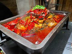 -探鱼·鲜青椒爽麻烤鱼(银泰城店)