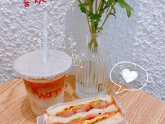 燕麦拿铁-Cafe on warm(丹霞店)