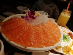 三文鱼刺身-采御鲜·回转寿司(汕头万达店)