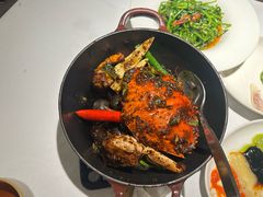 榄油黑胡椒大虾-狮拾久·现代新加坡料理(壹方城店)