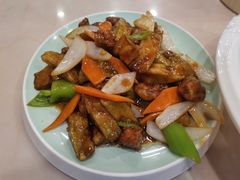 肉段烧茄子-小锅饭豆腐馆(重工北街普罗旺斯店)
