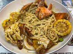 香辣蟹拌面-人和啤酒屋海鲜大排档(营口路店)