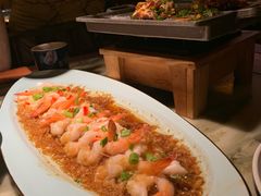 蒜蓉粉丝虾-绿茶餐厅(昌平悦荟店)