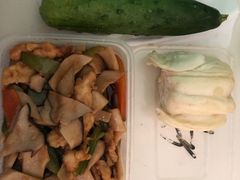 鸡片杏鲍鱼菇-北医三院职工食堂