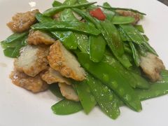 荷兰豆炒目鱼-老常州菜馆(天宁店)