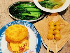 沙茶牛肉公仔面-敏华冰厅(天河城店)