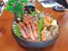 水滴三色刺身拼盘-V Bar海景扒房(北海湾惠龙万达嘉华酒店)