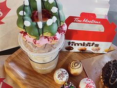 抹茶年糕甜甜圈-Tims天好咖啡(河西万象城店)