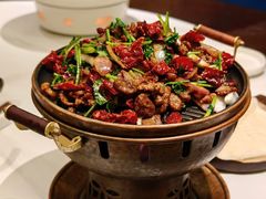 新疆馕丁辣子鸡-清真·卡德尔大叔新疆主题餐厅(龙汇路店)