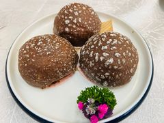 火山白雪黑米包-老廣新意-全天茶点(宝能店)