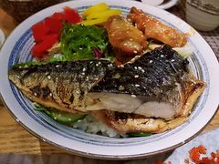 青花鱼鸡翅饭-林妈妈村·日式料理(宝山万达店)
