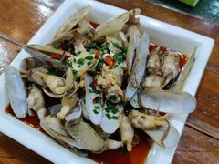 葱油蛏子-西湖鱼小海鲜·杭帮菜·农家菜(断桥店)