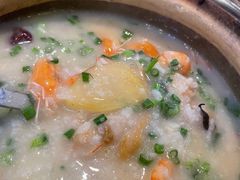 鲜虾粥-利杨记·本味轩粥坊·烧烤(宝体店)