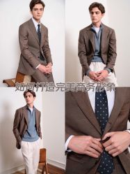 -怒马会 全麻衬西装高级定制