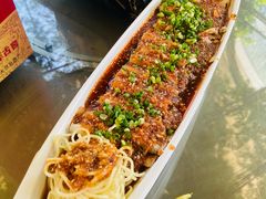 凉拌大刀白肉-乐氏荤豆花