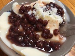 红豆白雪冰豆花-人和水上飘(第一家店)
