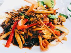 紫苏豆角蒸茄子-悦州山庄(奥体路店)