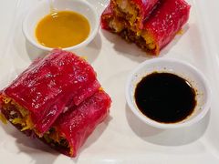 金沙鲜虾红米肠粉-喜粤糖朝餐厅(三八广场店)