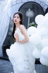 -桃子造型婚纱礼服(凤起广场店)