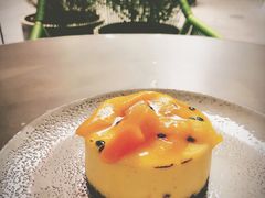芒果百香果芝士蛋糕-Wagas沃歌斯(大学路店)