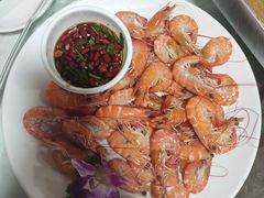 白灼基围虾-范饭椰林川湘味海鲜·椰子鸡(三亚湾椰梦长廊店)