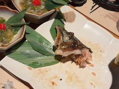 炭烤三文鱼头-藤原布二·八佰善会席料理(奥体店)