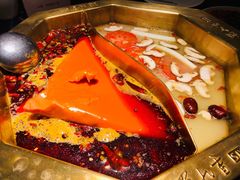 鸳鸯锅-蜀九香火锅(彩虹店)