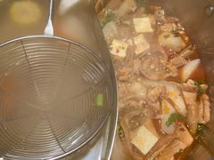 牛杂鸳鸯锅-左庭右院鲜牛肉火锅(浦江欢乐颂店)