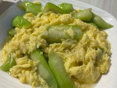 丝瓜炒蛋-台北楚楚园馅饼粥(虹桥南丰城店)