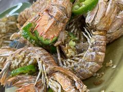 椒盐濑尿虾-贞姨美食·老字号海鲜大排档