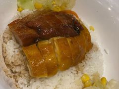 蜜汁叉烧拼油鸡饭-大家乐(广州番禺祈福店)
