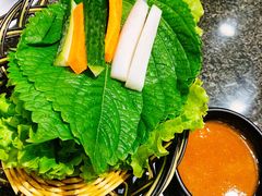 蔬菜拼盘-梦山水日本烧肉(五四广场店)