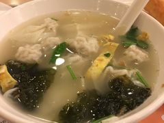 鲜肉小馄饨-永和大王(蛙嫩紫苏香·军博店)
