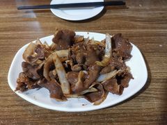烤牛舌-炙热童年·老北京炙子烤肉(南锣鼓巷店)