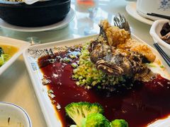 油泼笋壳鱼-台山美食一绝阿四台山黄鳝饭(阿四创作店)