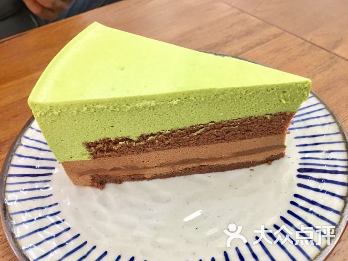 抹茶黑巧克力蛋糕