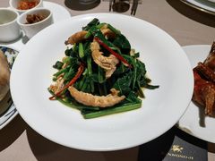 水煮虾皮青菜-荣轩(新荣记环球金融中心店)
