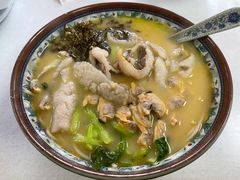 黄鱼蛤蜊面-明呈黄鱼面馆(斜土路店)