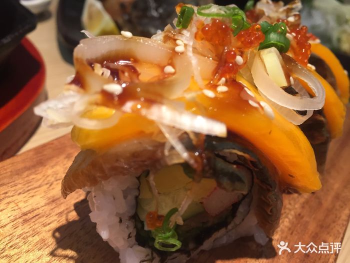 香芒鳗鱼加州卷