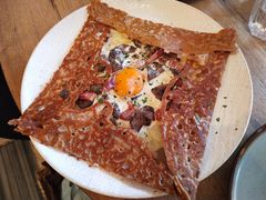 巴黎火腿鸡蛋芝士蘑菇可丽饼-RAC BAR(安福路店)