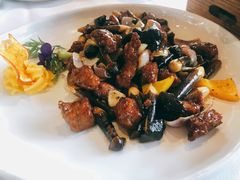 鸡枞菌黑椒牛肉粒-龙吟九品(青龙山庄店)