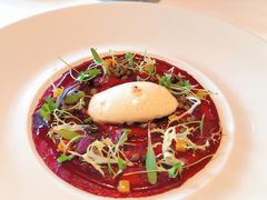 烟熏红菜头薄片-Le Comptoir de Pierre Gagnaire