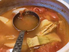 山药笋干番茄汤-走马楼饭庄(慈城古县城店)