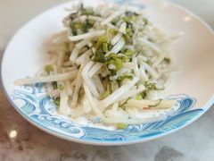 芦苇根雪菜炒肉丝-华庭苑农家乐(旺山店)